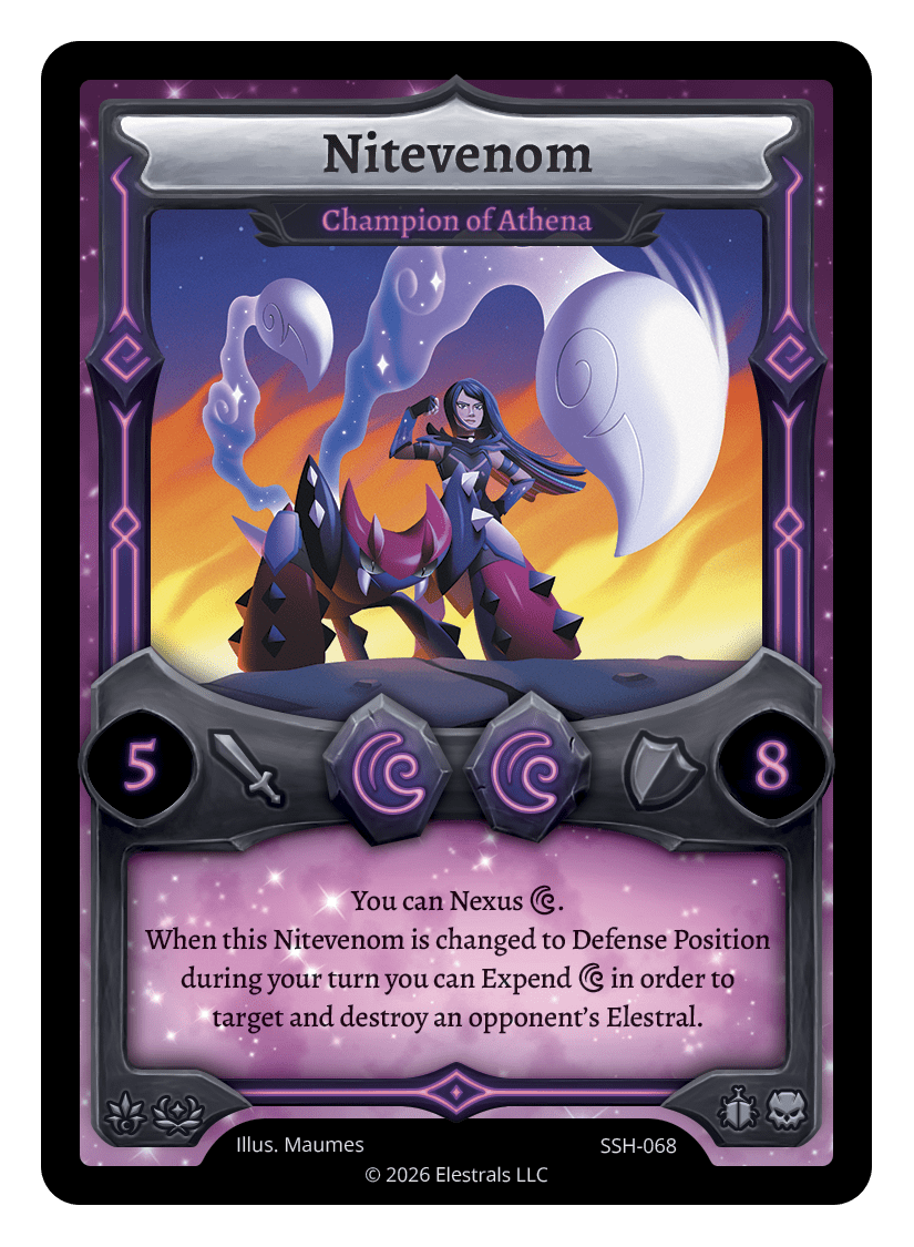 Nitevenom - Champion of Athena - SSH-068